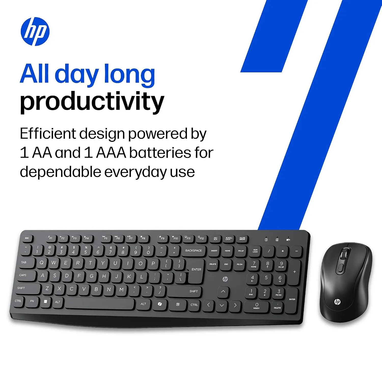 HP Wireless Keyboard Mouse Combo CS10 G2 view 3